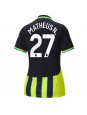 Billige Manchester City Matheus Nunes #27 Bortedrakt Dame 2024-25 Kortermet